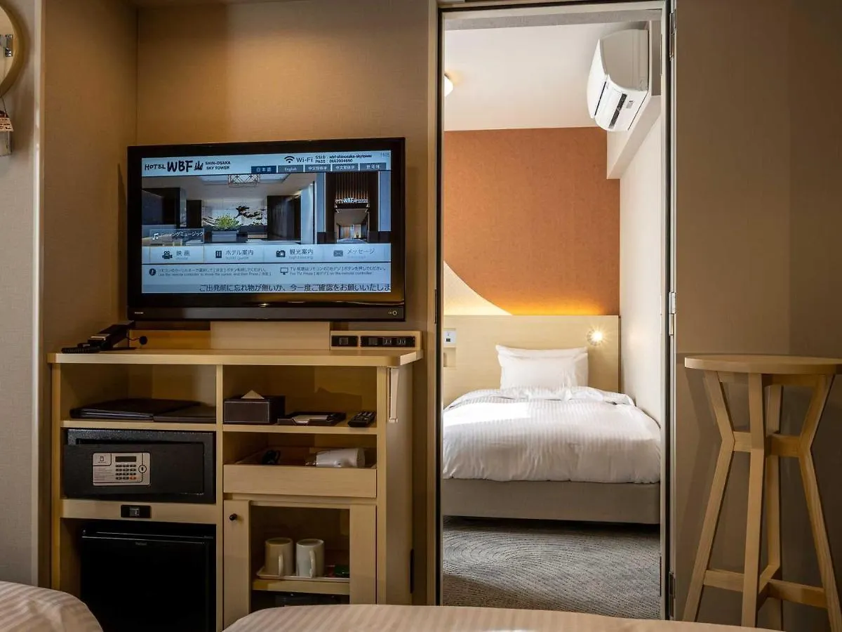 Hotel Wbf Shin-Osaka Skytower 3*, 大阪市 日本